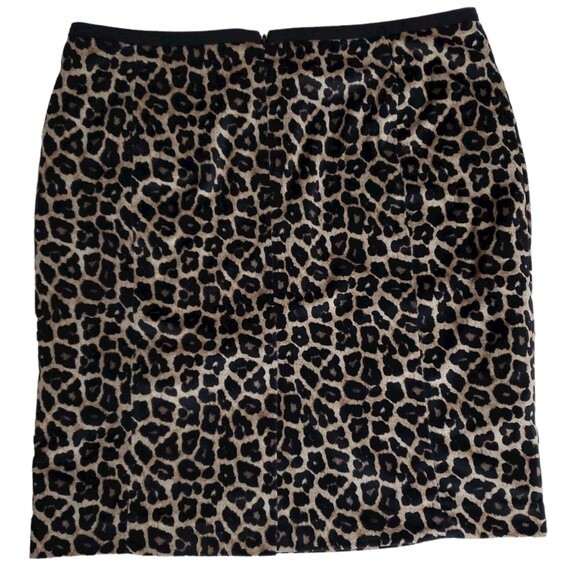 Liz Claiborne Animal Leopard Print Pencil Skirt - Size 16 - Picture 2 of 7